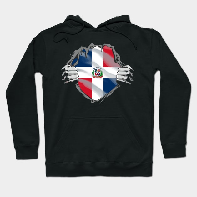 Proud Dominicana Flag, Republica dominicana gift heritage, Dominican girl Boy Friend dominicano Hoodie by JayD World
